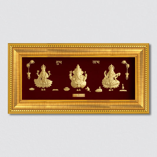 Prima Art , Prima Art India, Prima Art artwork, Prima Art 99.90% gold sheet artwork, 24k gold sheet artwork, Devotional artwork , Prima Art 24k gold sheet artwork, Balaji gold artwork
