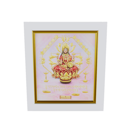 24K gold Lakshmi frame for home décor , corporate gifting and housewarming and wedding gift.